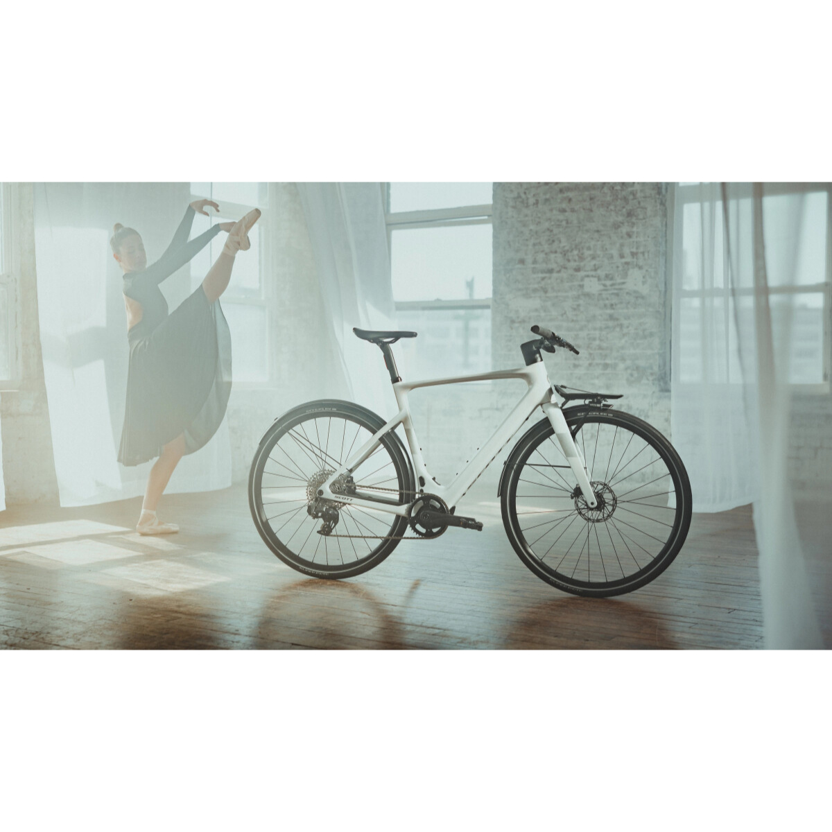 Scott Silence eRide E-Bike City Bike 28" weiß