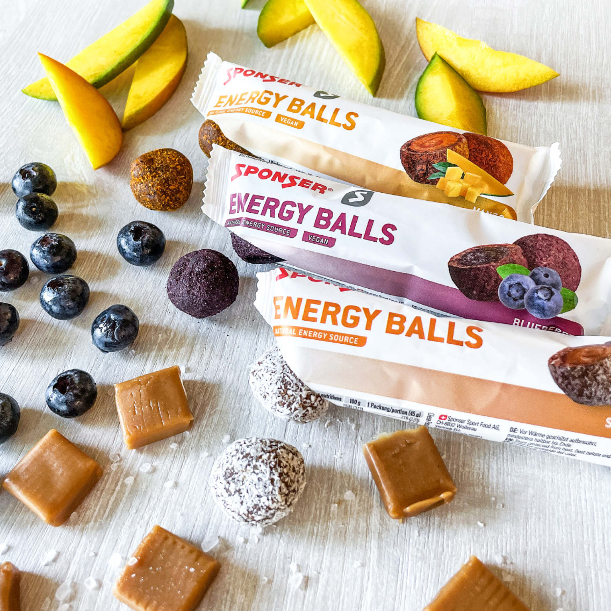 Sponser Energy Balls Energiebällchen Box (18 x 45 g)