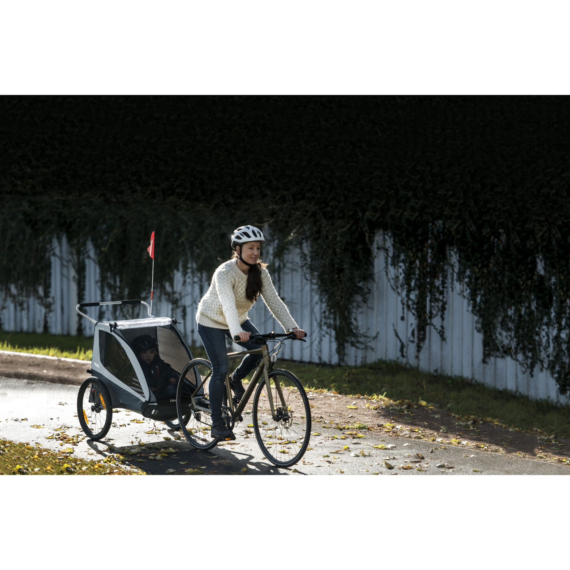 Thule Coaster XT Fahrradanhänger Kinder blau