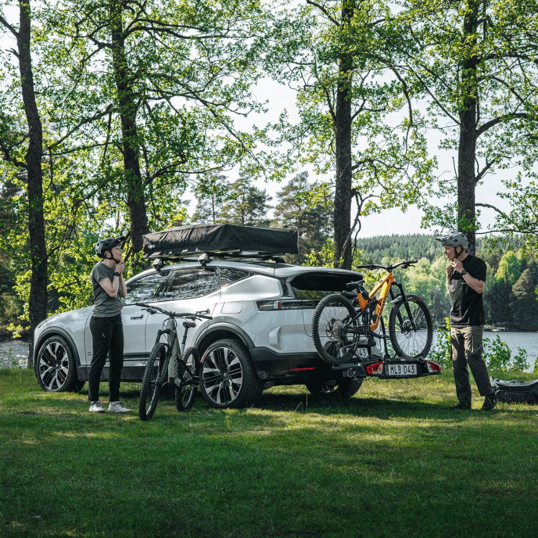 Thule VeloSpace 3 - 2 Bike Fahrradträger Anhängerkupplung