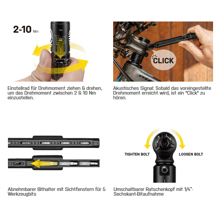Topeak Torq Stick Drehmomentschlüssel