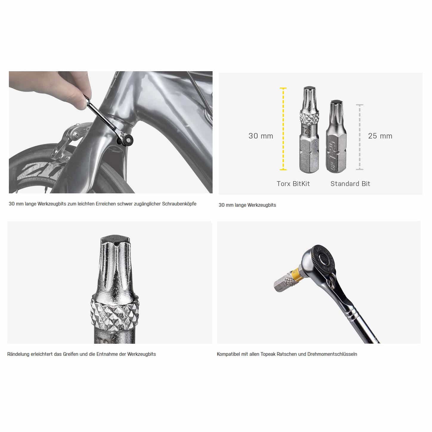 Topeak Torx Bitkit 9 Bitsatz